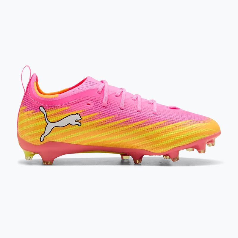 Detské kopačky  PUMA Ultra 6 Pro Jr FG/AG poison pink/puma wht/sunstream/bright aqua/puma blk 2