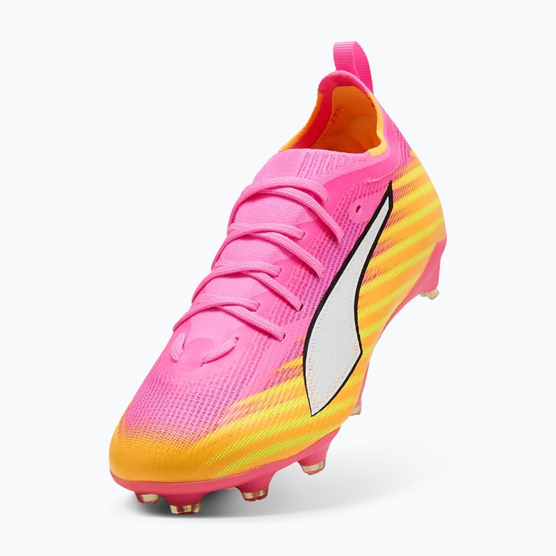 Detské kopačky  PUMA Ultra 6 Pro Jr FG/AG poison pink/puma wht/sunstream/bright aqua/puma blk 4