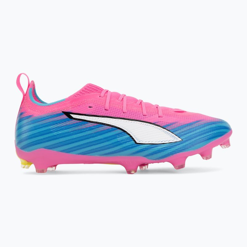Detské kopačky PUMA Ultra 6 Pro Jr FG/AG poison pink/puma wht/sunstream/bright aqua/puma blk 2