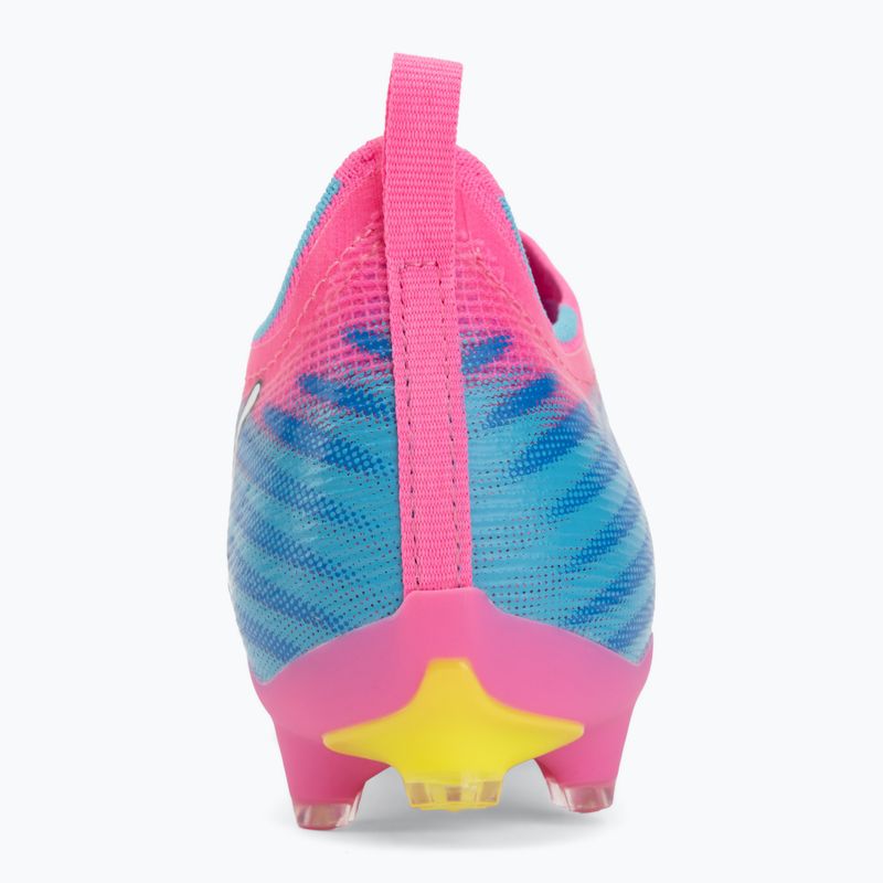 Detské kopačky PUMA Ultra 6 Pro Jr FG/AG poison pink/puma wht/sunstream/bright aqua/puma blk 6
