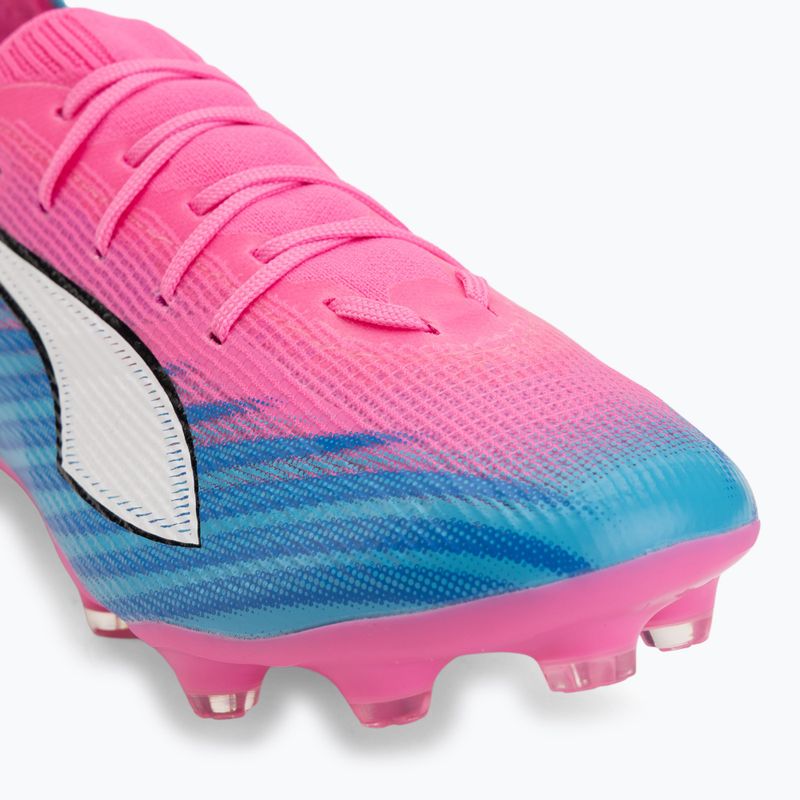 Detské kopačky PUMA Ultra 6 Pro Jr FG/AG poison pink/puma wht/sunstream/bright aqua/puma blk 7