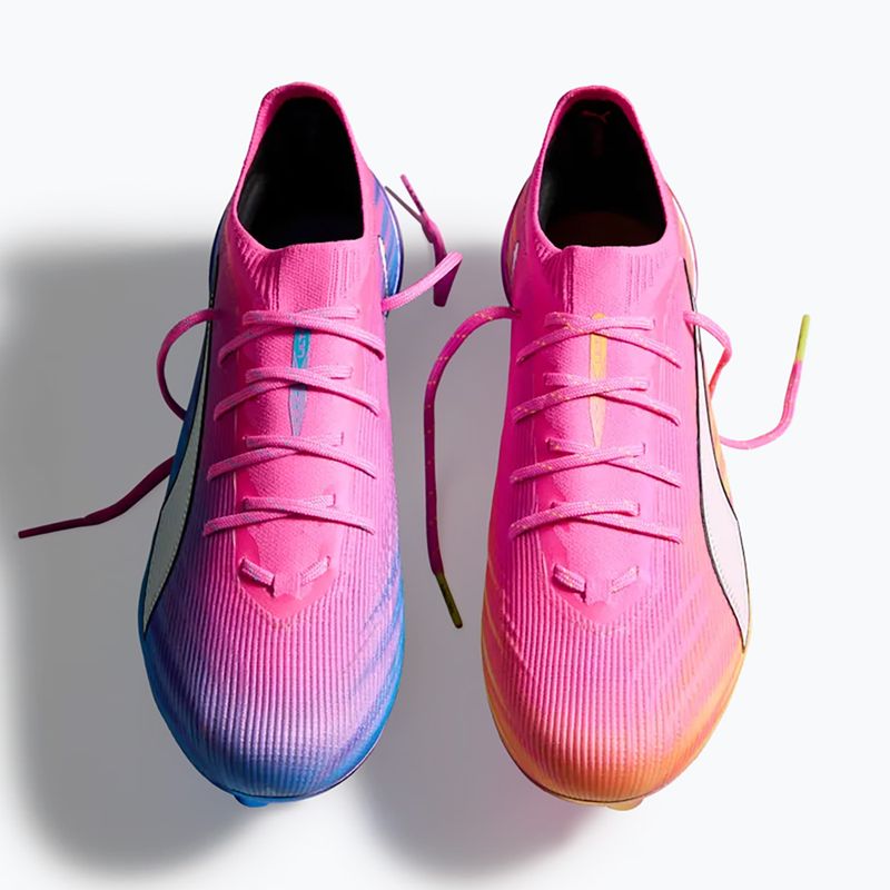 Kopačky  PUMA Ultra 6 Ultimate FG poison pink/puma wht/sun stream/bright aqua/puma blk 6