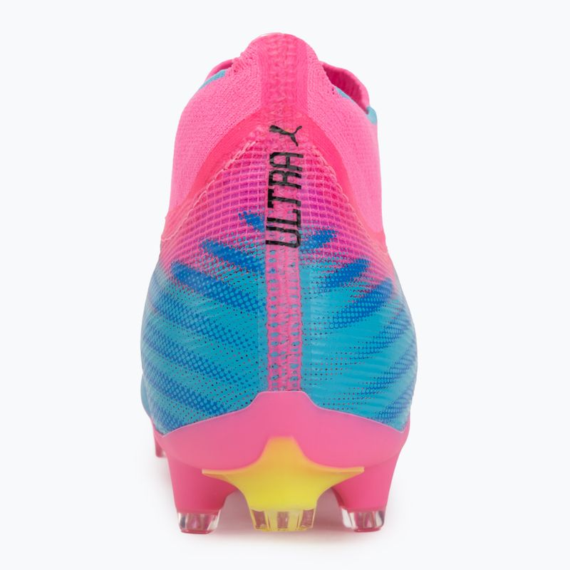 Kopačky PUMA Ultra 6 Match + FG/AG poison pink/puma wht/sun stream/bright aqua/puma blk 6