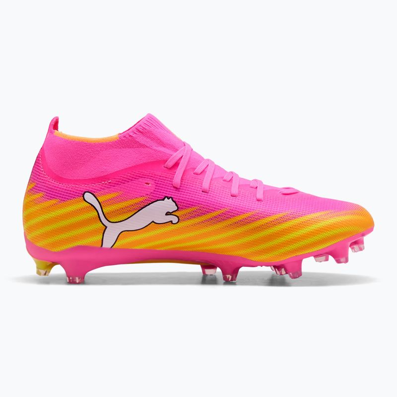 Kopačky  PUMA Ultra 6 Match + FG/AG poison pink/puma wht/sun stream/bright aqua/puma blk 2