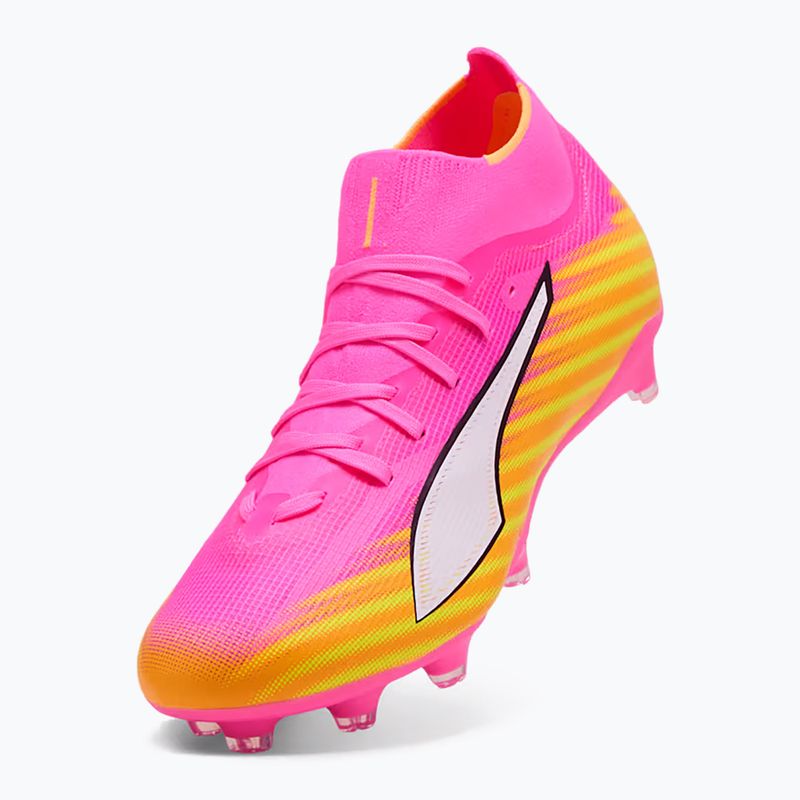 Kopačky  PUMA Ultra 6 Match + FG/AG poison pink/puma wht/sun stream/bright aqua/puma blk 3