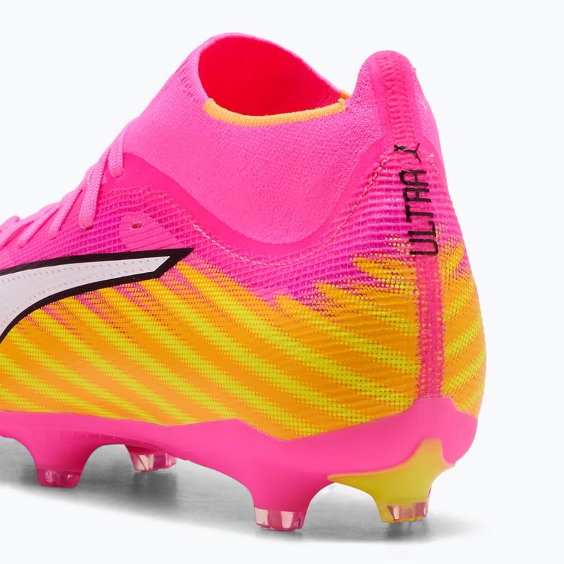 Kopačky  PUMA Ultra 6 Match + FG/AG poison pink/puma wht/sun stream/bright aqua/puma blk 6