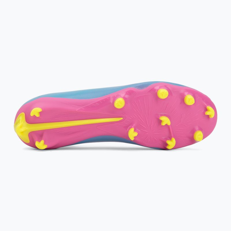 Detské kopačky PUMA Ultra 6 Play FG/AG Jr poison pink/puma wht/sun stream/bright aqua/puma blk 4