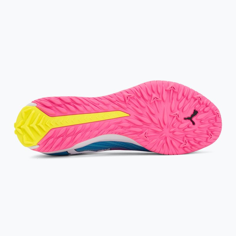 Kopačky PUMA Ultra 6 Match TT poison pink/puma wht/sun stream/bright aqua/puma blk 4