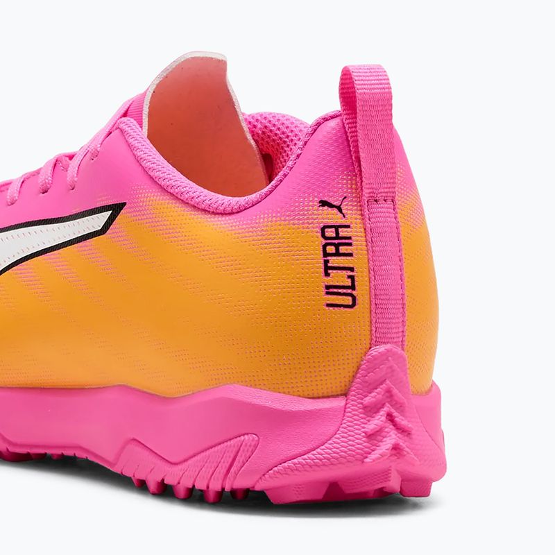 Detské kopačky  PUMA Ultra 6 Play TT Jr poison pink/puma wht/sun stream/bright aqua/puma blk 6