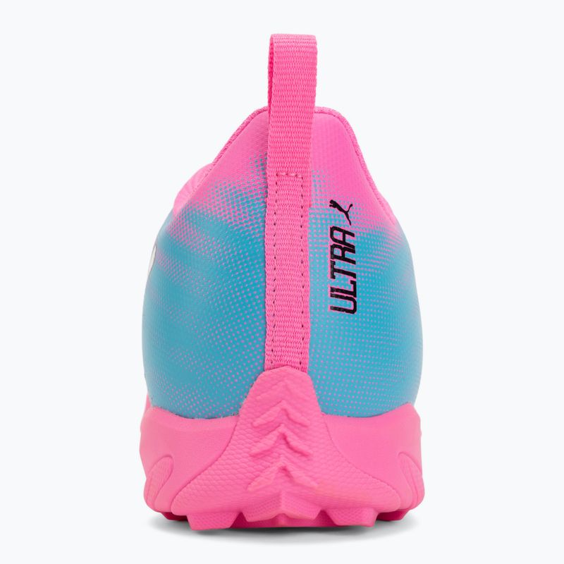 Detské kopačky PUMA Ultra 6 Play TT Jr poison pink/puma wht/sun stream/bright aqua/puma blk 6