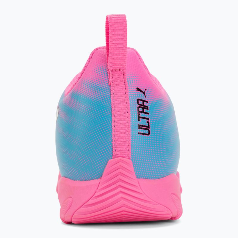 Detské kopačky PUMA Ultra 6 Play It Jr poison pink/puma wht/sun stream/bright aqua/puma blk 6