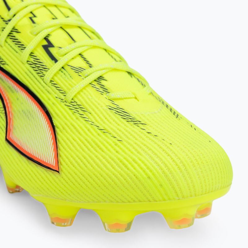 Futbalové kopačky PUMA Ultra 6 Ultimate FG Yellow Alert/Puma Black/Glowing Red/Lime Squeeze 7