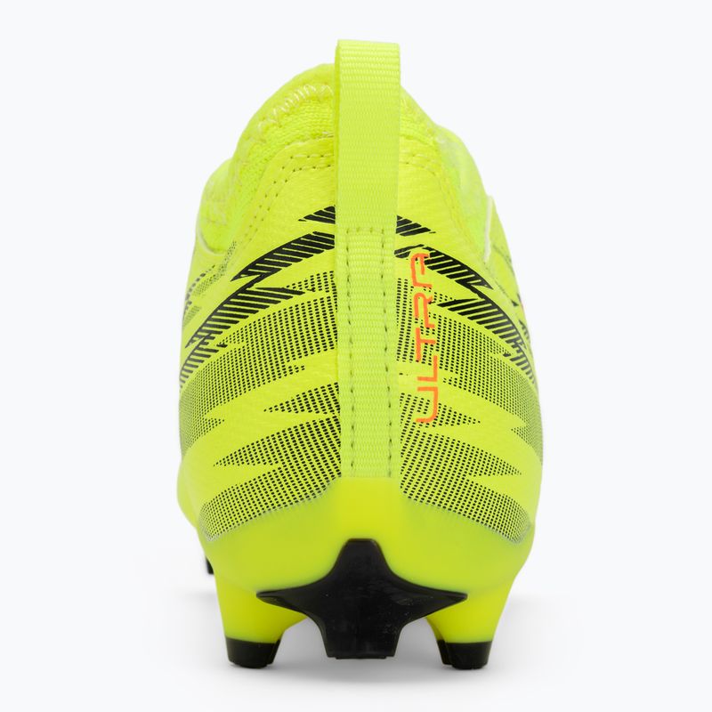 Detské futbalové kopačky PUMA Ultra 6 Match FG/AG Jr yellow alert/puma black/glowing red/lime squeeze 6