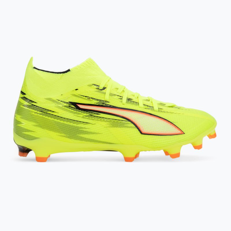 Futbalové kopačky PUMA Ultra 6 Match + FG/AG Yellow Alert/Puma Black/Glowing Red/Lime Squeeze 2