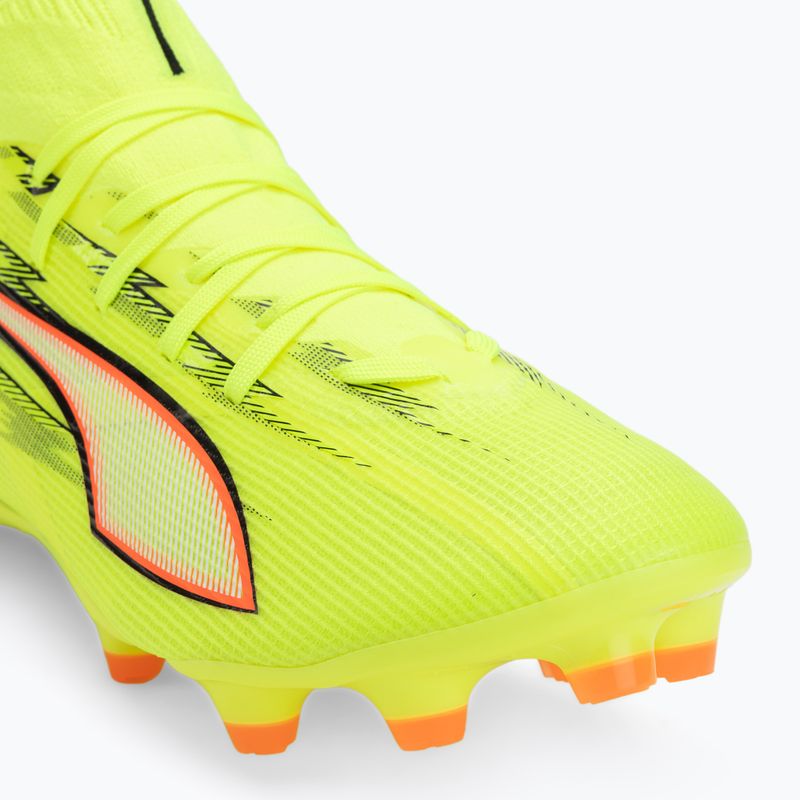 Futbalové kopačky PUMA Ultra 6 Match + FG/AG Yellow Alert/Puma Black/Glowing Red/Lime Squeeze 7
