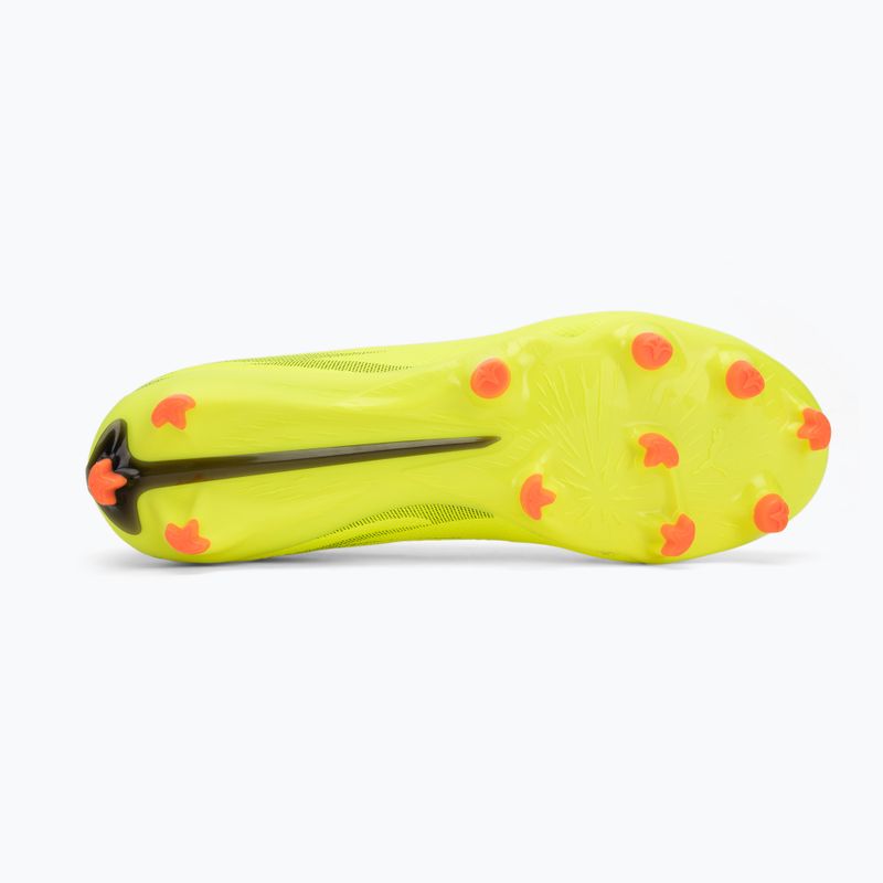 Futbalové kopačky PUMA Ultra 6 Play FG/AG yellow alert/puma black/glowing red/lime squeeze 4