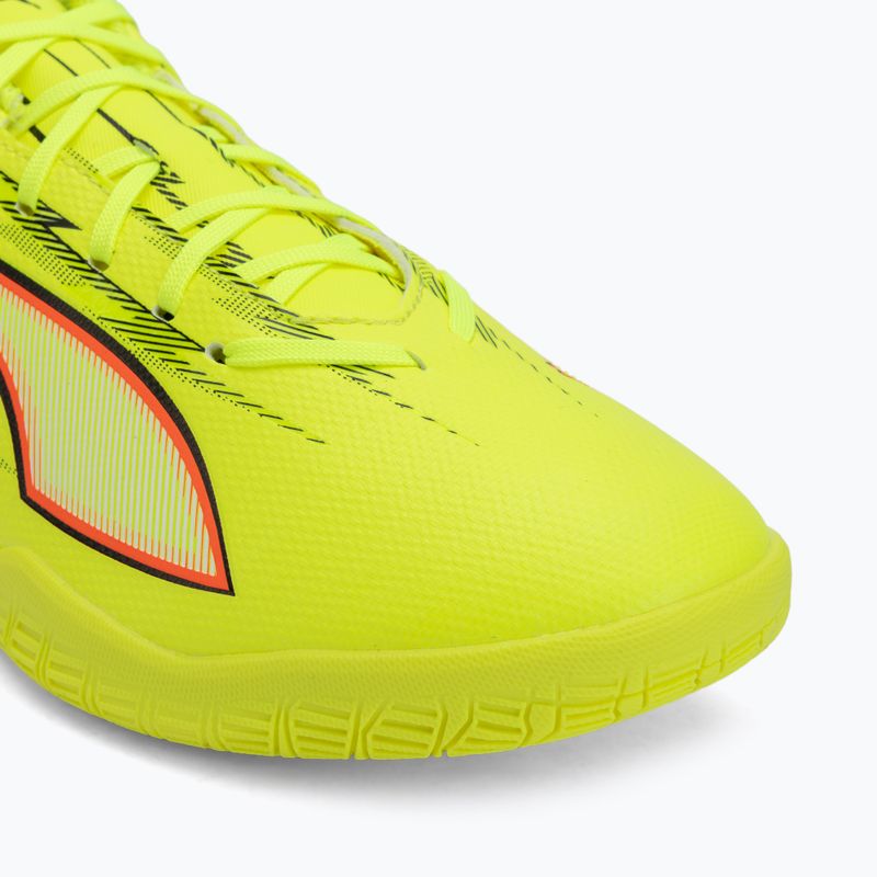 Futbalové kopačky PUMA Ultra 6 Play IT yellow alert/puma black/glowing red/lime squeeze 7