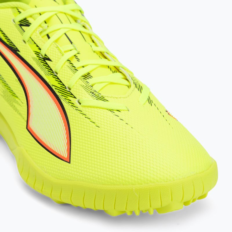 Futbalové kopačky PUMA Ultra 6 Play TT Yellow Alert/Puma Black/Glowing Red/Lime Squeeze 7