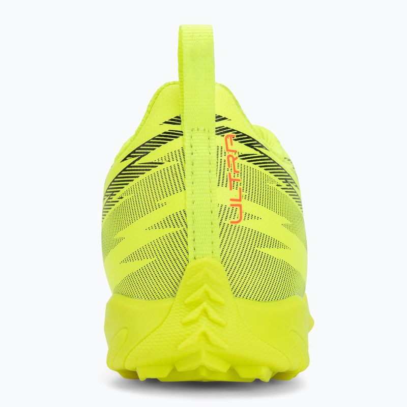 Detské futbalové kopačky PUMA Ultra 6 Play TT Jr Yellow Alert/Puma Black/Glowing Red/Lime Squeeze 6