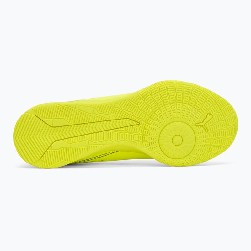 Detské futbalové kopačky PUMA Ultra 6 Play IT Jr yellow alert/puma black/glowing red/lime squeeze 4