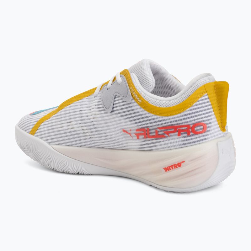 Basketbalové topánky PUMA All-Pro NITRO 2 puma white/sunblaze 3