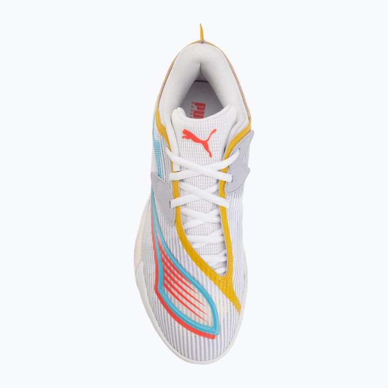 Basketbalové topánky PUMA All-Pro NITRO 2 puma white/sunblaze 5