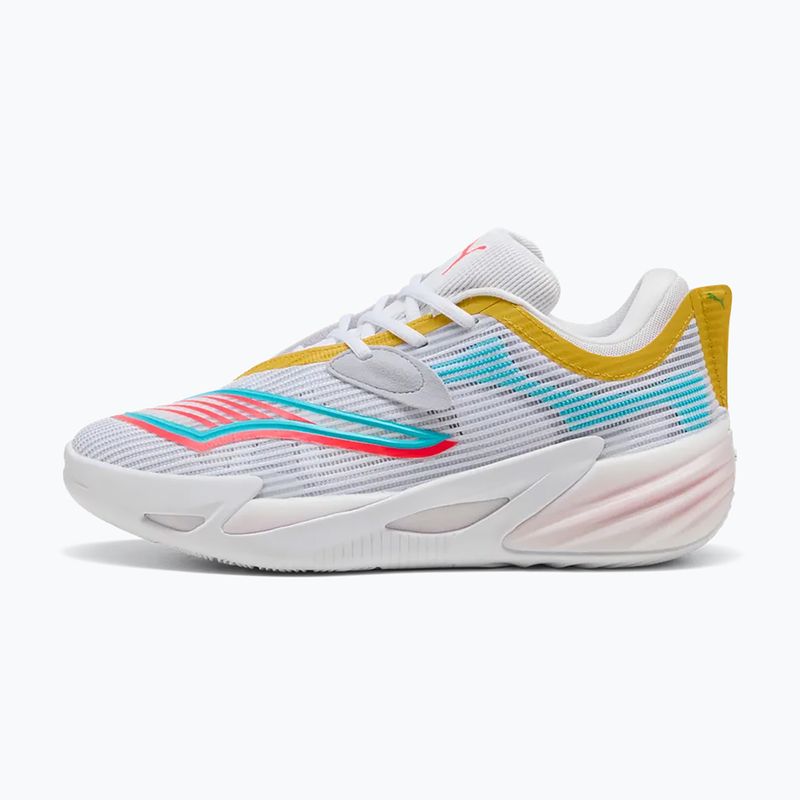 Basketbalové topánky PUMA All-Pro NITRO 2 puma white/sunblaze