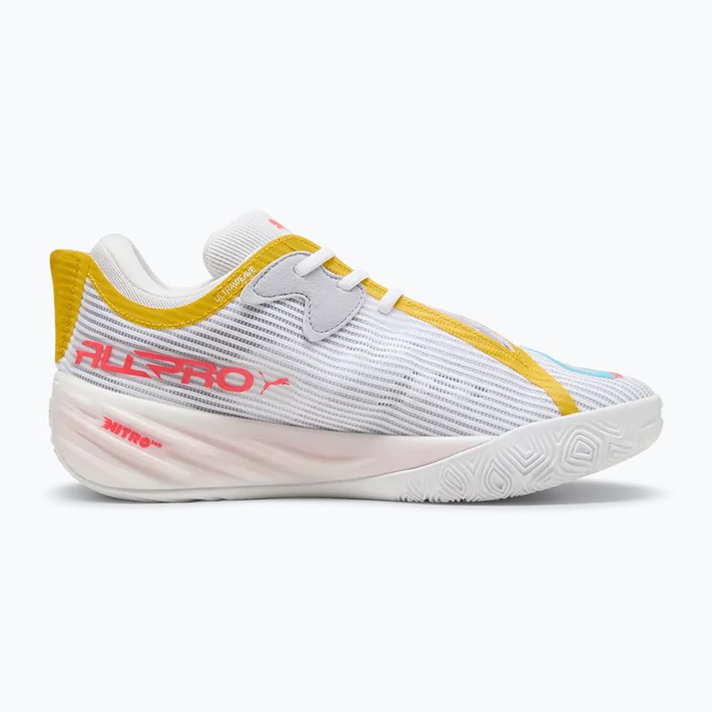 Basketbalové topánky PUMA All-Pro NITRO 2 puma white/sunblaze 2
