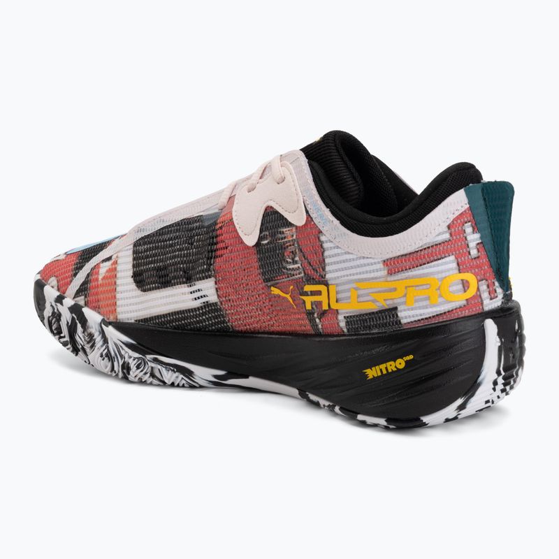 Basketbalové topánky PUMA All-Pro NITRO 2 puma black/jasmine flower 3