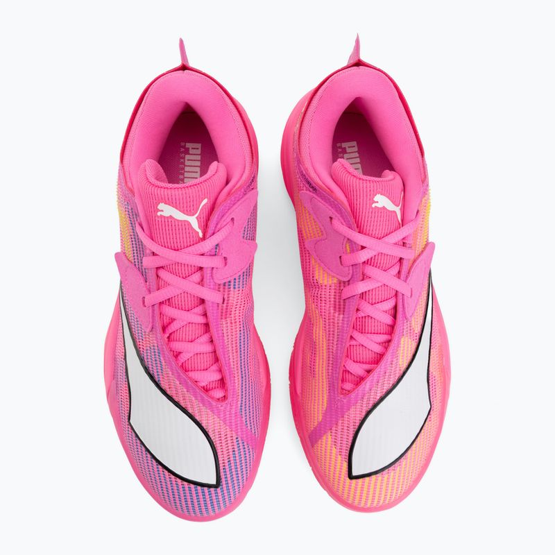 Basketbalové topánky PUMA All-Pro NITRO 2 Showtime poison pink/bright aqua/lime squeeze 5