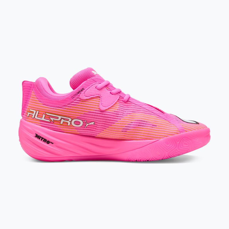 Basketbalové topánky PUMA All-Pro NITRO 2 Showtime poison pink/bright aqua/lime squeeze 2