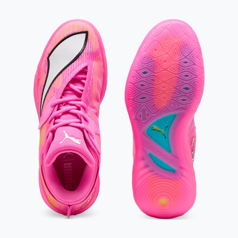 Basketbalové topánky PUMA All-Pro NITRO 2 Showtime poison pink/bright aqua/lime squeeze 3