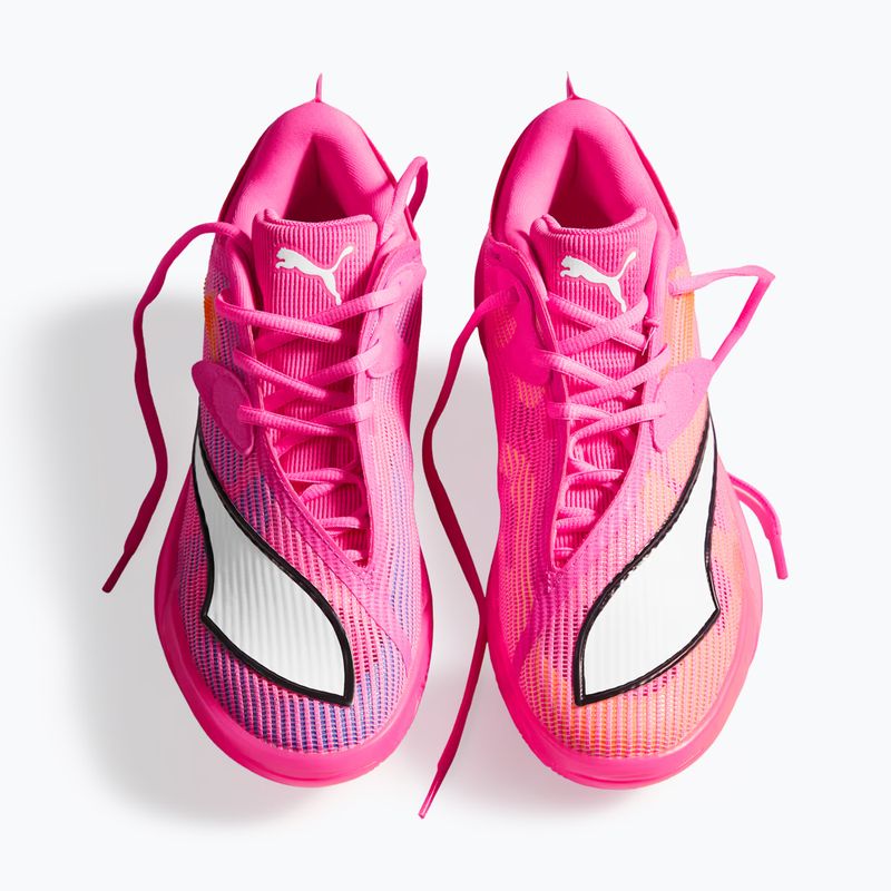 Basketbalové topánky PUMA All-Pro NITRO 2 Showtime poison pink/bright aqua/lime squeeze 4