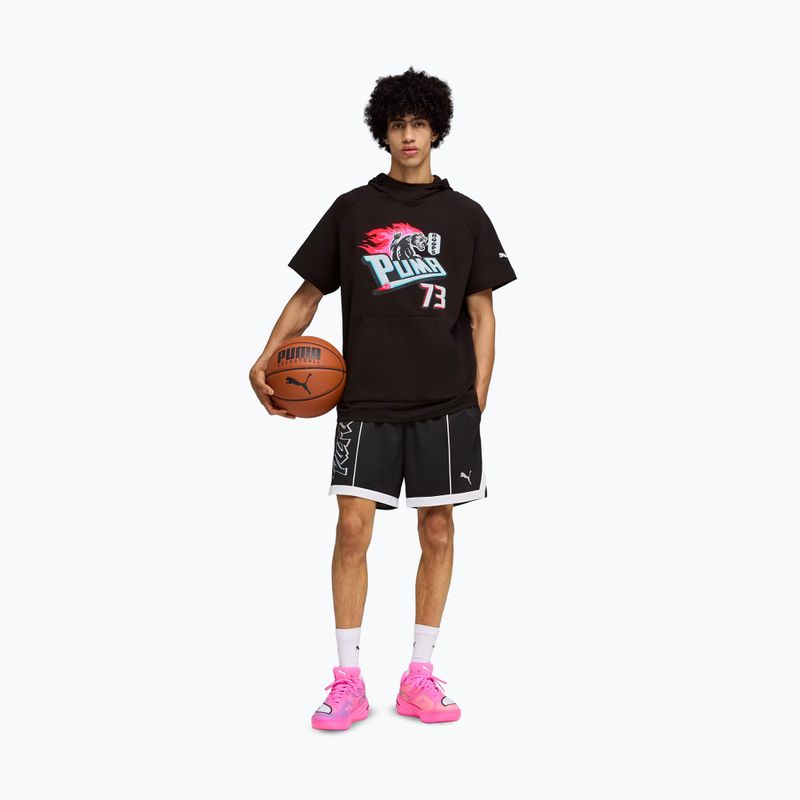 Basketbalové topánky PUMA All-Pro NITRO 2 Showtime poison pink/bright aqua/lime squeeze 7