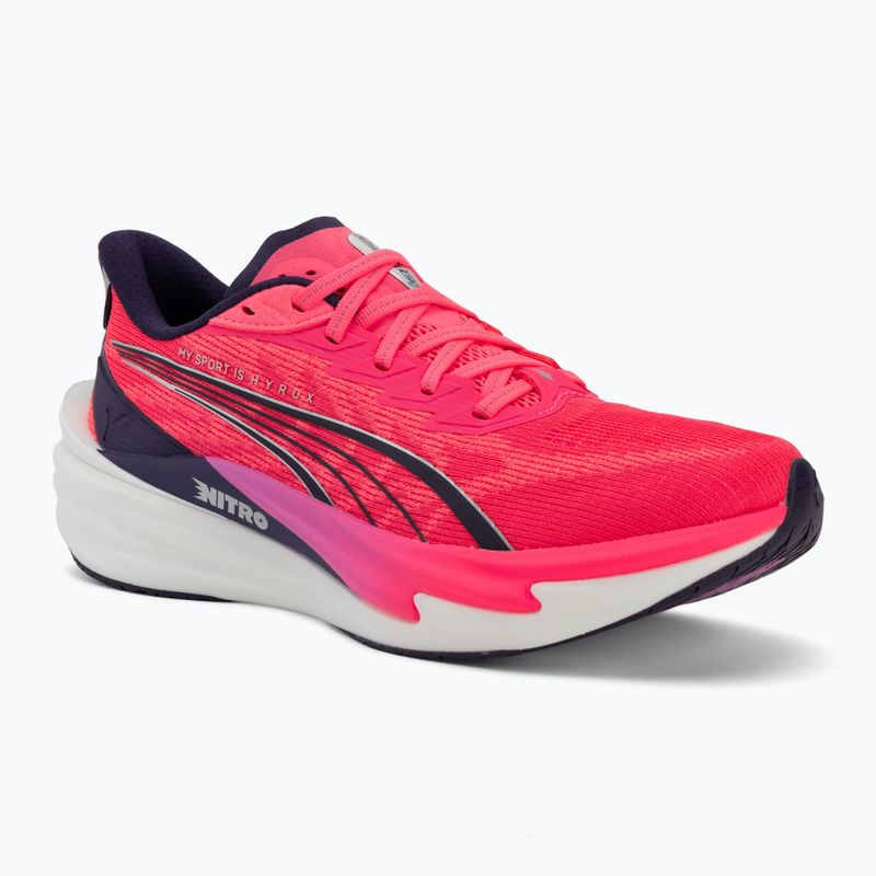 Dámske bežecké topánky PUMA x HYROX Deviate Nitro 4 ružové