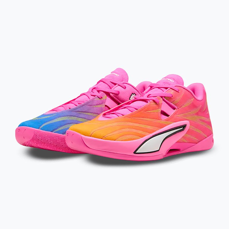 Basketbalové topánky PUMA All-Pro NITRO 2 Elite poison pink/ultra blue/lime squeeze 3