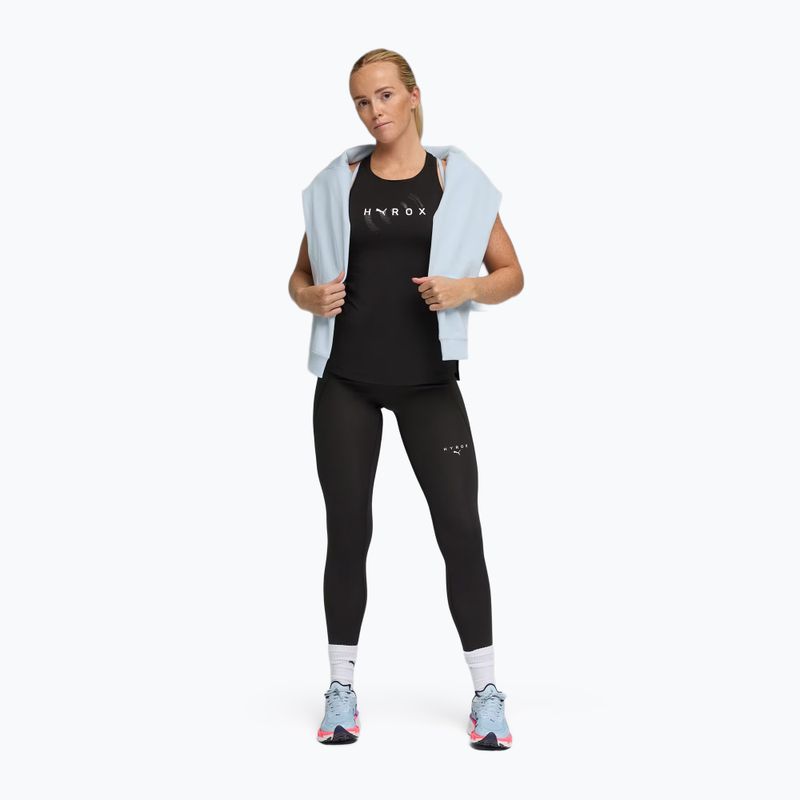 Dámske tréningové tričko Puma Hyrox Cloudspun Racerback Tank puma black 2