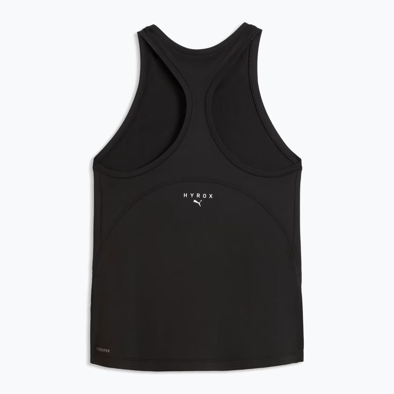 Dámske tréningové tričko Puma Hyrox Cloudspun Racerback Tank puma black 5