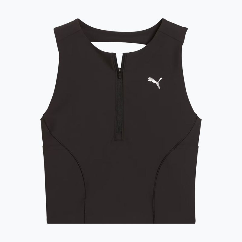 Dámske bežecké tielko PUMA Run Lightstride Crop Top puma black 5