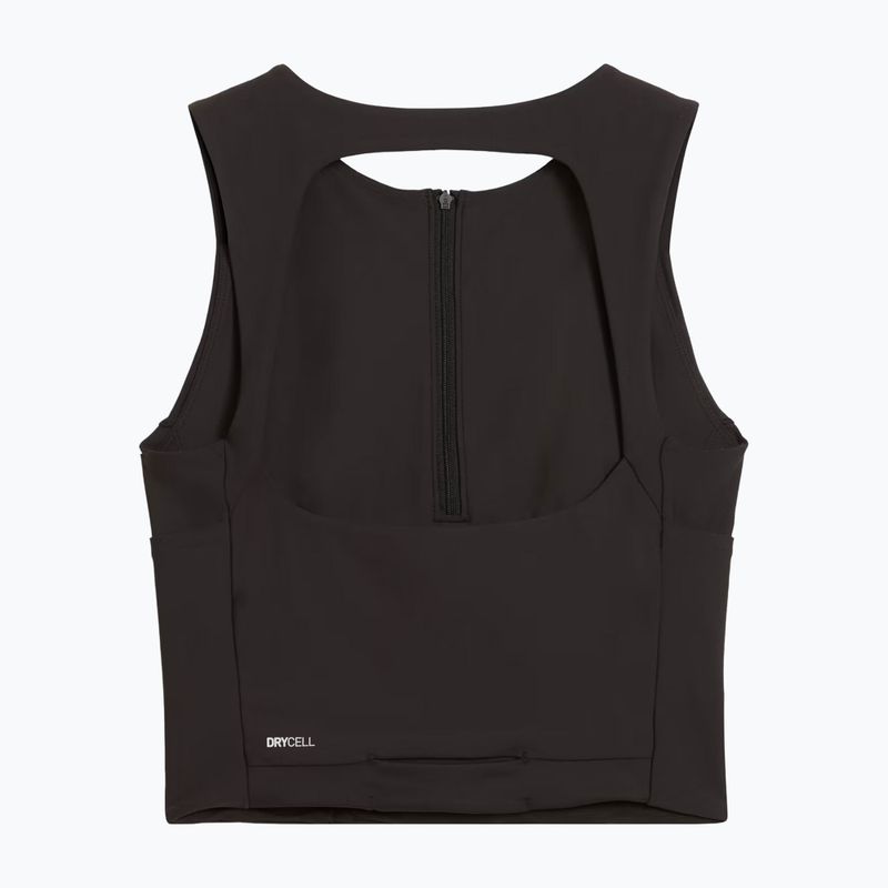 Dámske bežecké tielko PUMA Run Lightstride Crop Top puma black 6