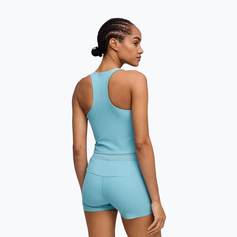 Dámske tréningové tielko PUMA Lightspeed Crop baltic sea blue 3