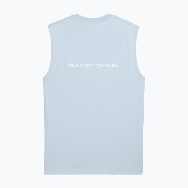 Pánska tréningová košeľa PUMA x HYROX Cutoff Tank šedá 5