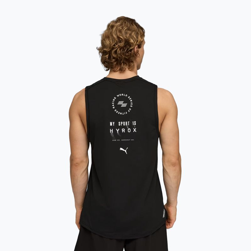 Pánske tréningové tričko PUMA Hyrox Dryelite Training Tank black 3