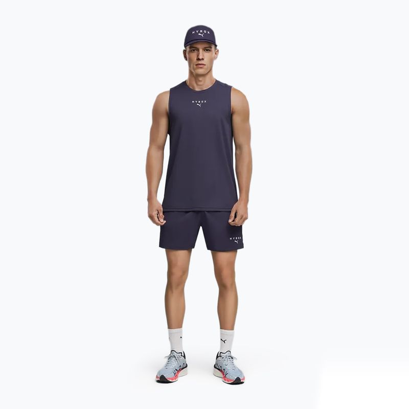 Pánska tréningová košeľa PUMA x HYROX Dryelite Training Tank deep plum 2