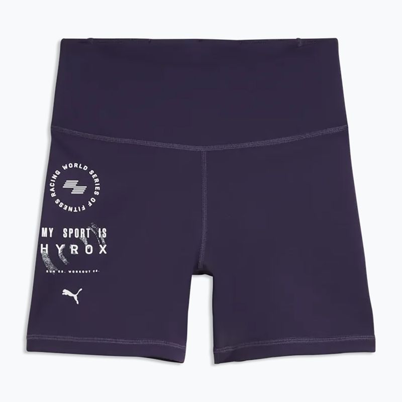 Dámske tréningové šortky PUMA x HYROX Tad Essential Tight fialové