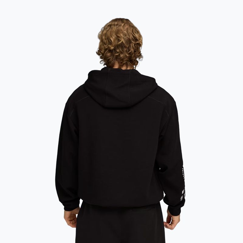 Pánska tréningová mikina PUMA x HYROX Cloudspun Hoodie čierna 3