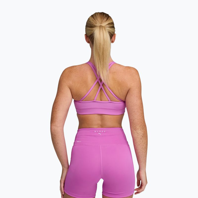 Tréningová podprsenka PUMA x HYROX Move Strappy ružová 2