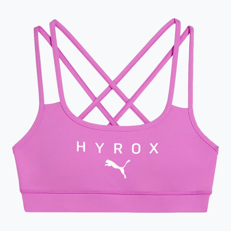 Tréningová podprsenka PUMA x HYROX Move Strappy ružová 4