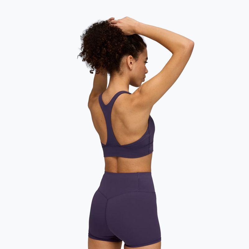 Tréningová podprsenka PUMA x HYROX Shapeluxe High Neck fialová 3