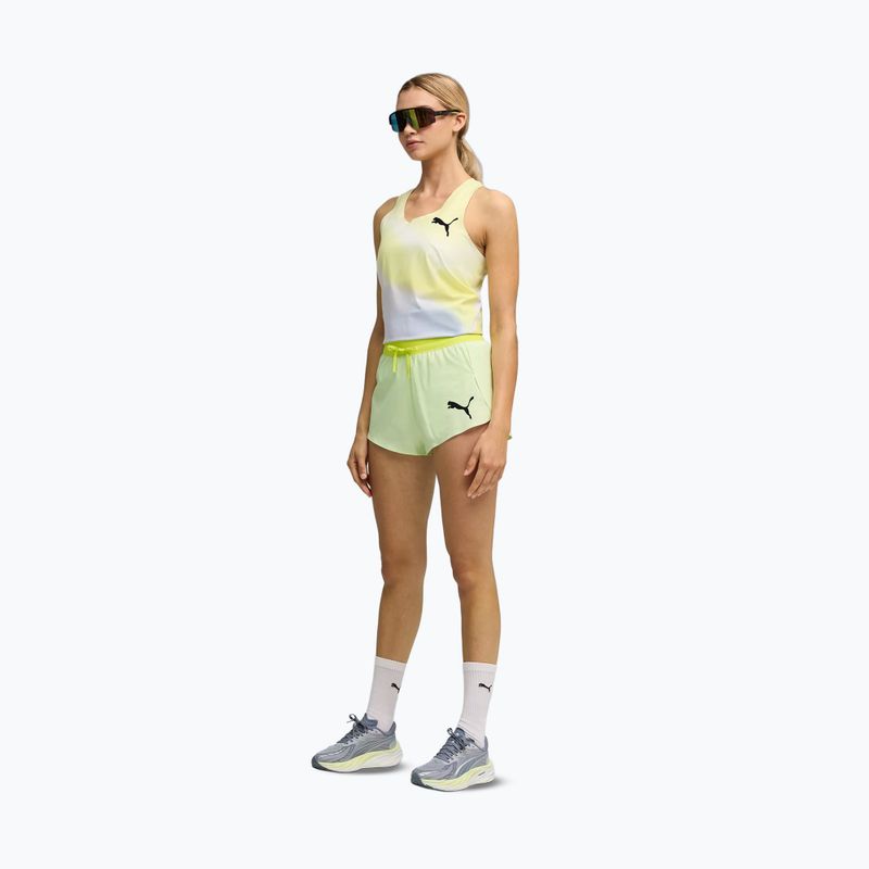 Dámske bežecké tričko PUMA Lightspeed Ultraweave Graphic Singlet silver mist 2